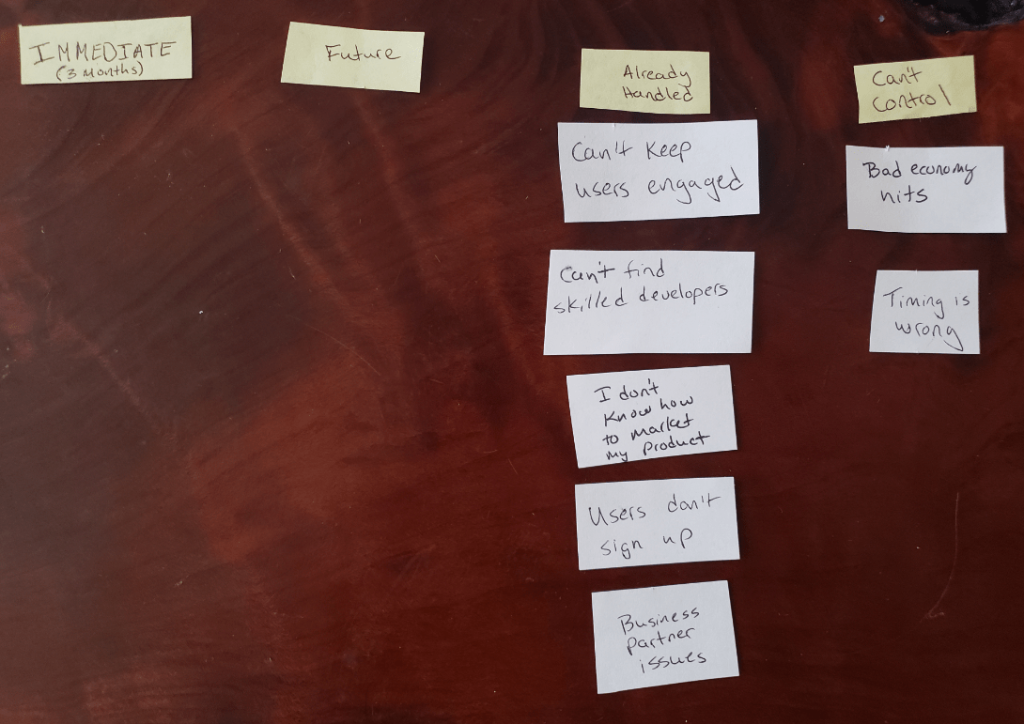 Categorizing Risks